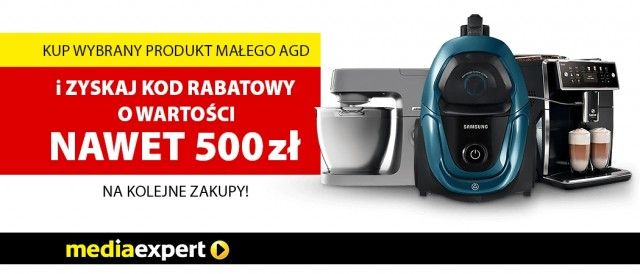 Promocja na małe AGD w Media Expert