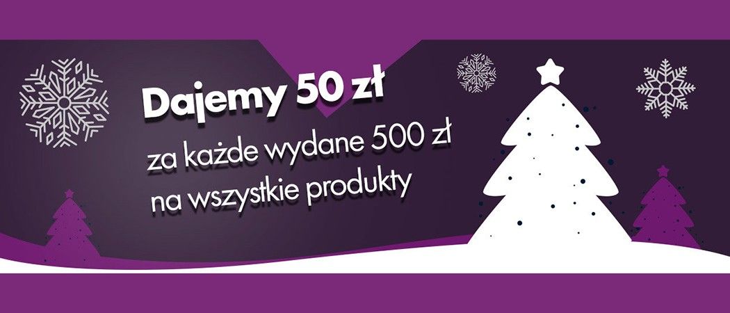 Promocja w Vobis - kup dowolny sprzęt i zyskaj voucher o wartości 50 zł za każde wydane 500 zł!