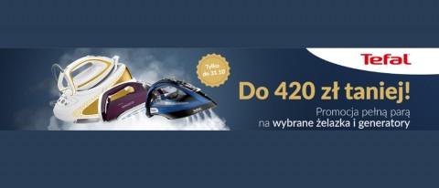 Promocja na żelazka w RTV EURO AGD