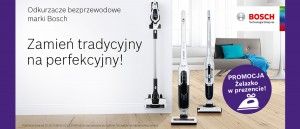 Promocja na odkurzacze BOSCH w RTV EURO AGD