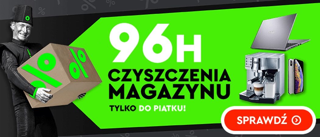 Promocja 96H CZYSZCZENIA MAGAZYN&Oacute;W w Ole Ole - kup jeszcze taniej promocyjne AGD!