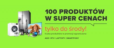 Promocja 100 PRODUKT&Oacute;W W SUPER CENACH w NEONET