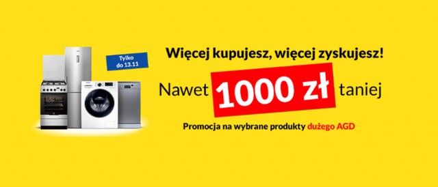 Promocja na duże AGD w RTV EURO AGD
