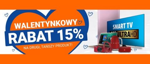 Promocja walentynkowa "Im więcej, tym taniej" w AVANS