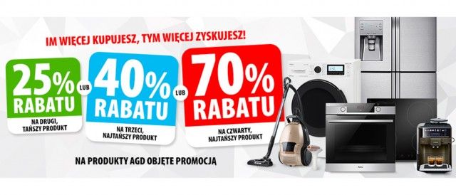 Promocja "Im więcej, tym taniej" w RTV EURO AGD