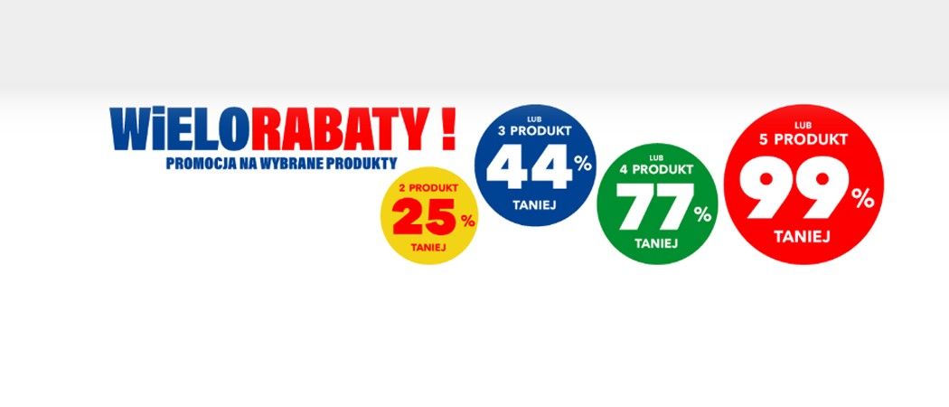 Promocja WIELORABATY w RTV EURO AGD - kup wybrane AGD i zyskaj rabat na jeden z produkt&oacute;w!