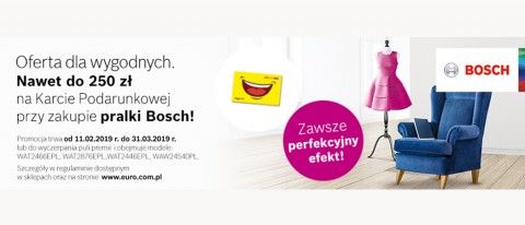 Promocja BOSCH w RTV EURO AGD