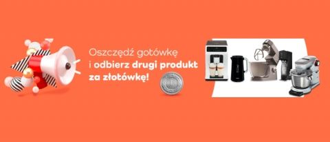 Promocja DRUGI PRODUKT ZA 1 ZŁ w RTV EURO AGD