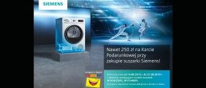 Promocja na suszarki SIEMENS w RTV EURO AGD