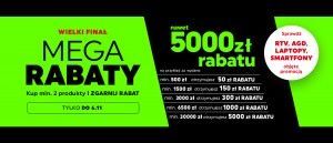 Promocja "Mega rabaty" w NEONET