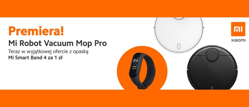 Promocja XIAOMI w RTV EURO AGD - kup promocyjny odkurzacz i odbierz opaskę w prezencie za 1 zł!