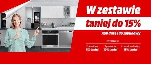Rabaty na AGD w Media Markt
