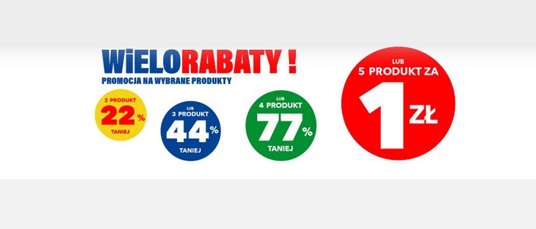 Promocja WIELORABATY w RTV EURO AGD - kup wybrane AGD i zyskaj rabat na jeden z produkt&oacute;w!