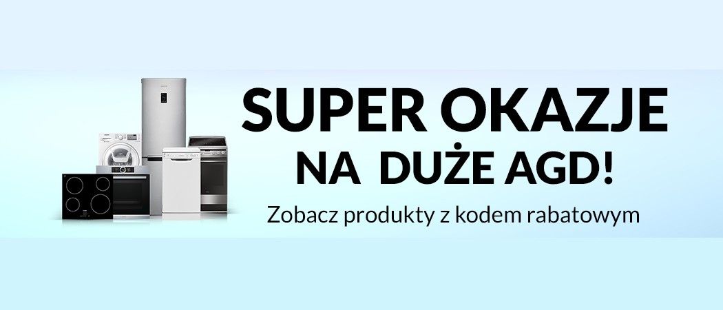 Kup promocyjny sprzęt AGD i zyskaj dodatkową zniżkę w sklepach RTV EURO AGD!