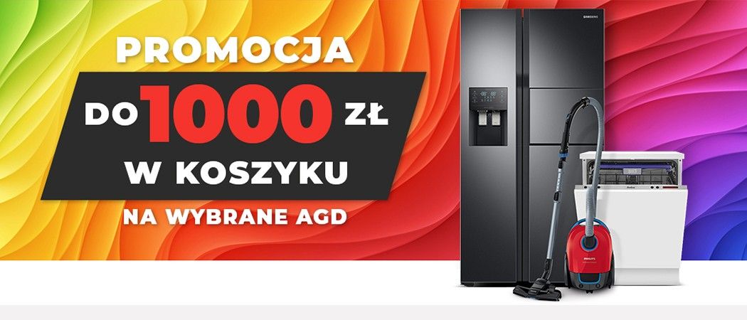 Promocja na AGD w Neo24 - kup wybrany sprzęt i odbierz do 1000 zł zniżki!