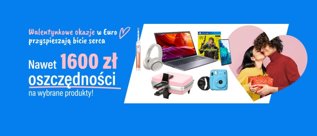 Promocja WALENTYNKOWE OKAZJE w RTV EURO AGD - kup jeszcze taniej wybrane małe AGD!
