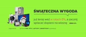 Promocja ratalna "Świąteczna wygoda" w NEONET