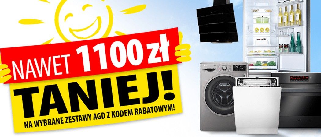 Promocja na AGD w Media Expert - zestawy AGD nawet do 1100 zł taniej!