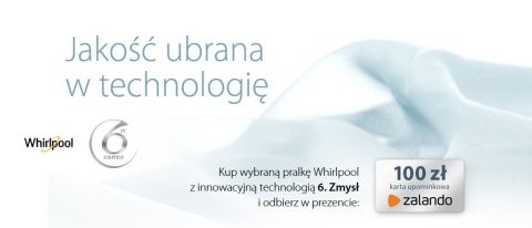 Promocja na pralki Whirlpool