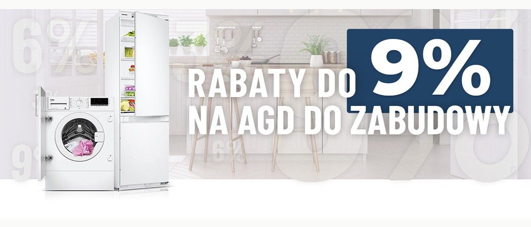 Promocja na AGD do zabudowy w Neo24 - rabaty do 9% na zestawy AGD!