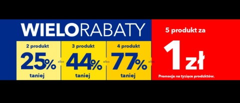 Promocja Wielorabaty w RTV EURO AGD