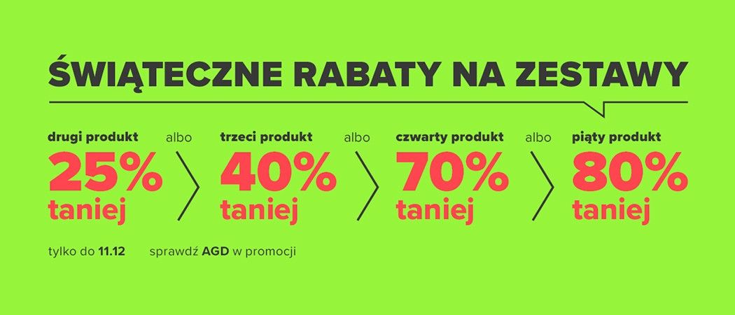 Promocja na AGD w Neonet - kup wybrane sprzęty i odbierz nawet do 80% rabatu na jeden ze sprzęt&oacute;w!
