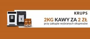 Promocja na ekspresy KRUPS w RTV EURO AGD