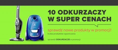 Promocja na odkurzacze w NEONET