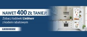 Promocja na lod&oacute;wki LIEBHERR w RTV EURO AGD