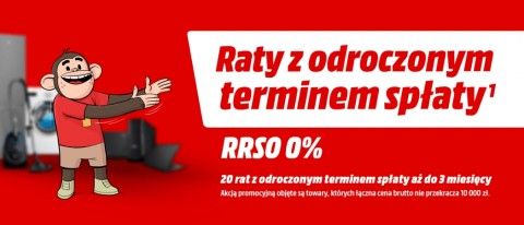 Darmowe raty w Media Markt