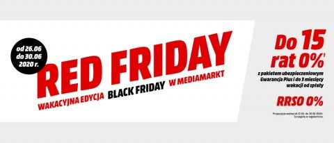 Promocja RED FRIDAY w Media Markt