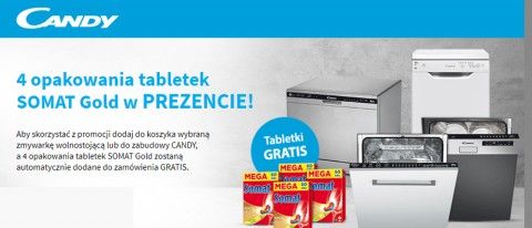 Promocja na zmywarki CANDY w Media Expert