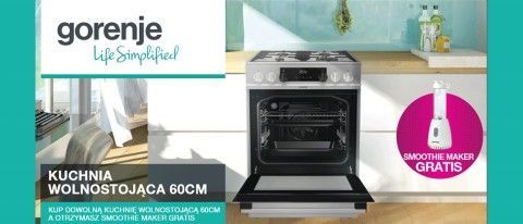 Promocja na kuchnie GORENJE 