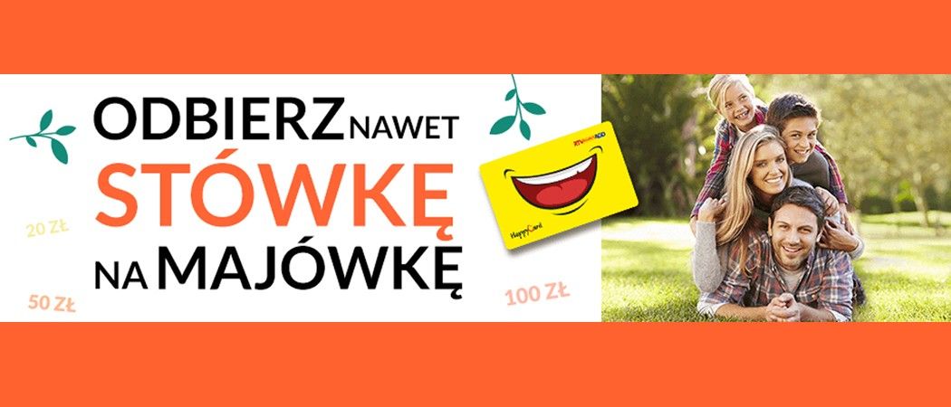Promocja "Odbierz nawet st&oacute;wkę na maj&oacute;wkę" w RTV EURO AGD - kup wybrany sprzęt AGD i zyskaj kartę podarunkową!