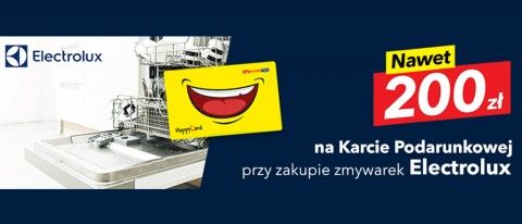 Promocja na zmywarki ELECTROLUX w RTV EURO AGD