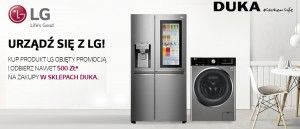 Promocja na lod&oacute;wki, pralki i suszarki LG