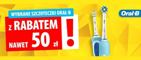 Promocja na szczoteczki Oral-B w RTV EURO AGD