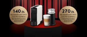 Promocja na ekspresy Nespresso