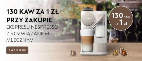 Promocja na ekspresy Nespresso