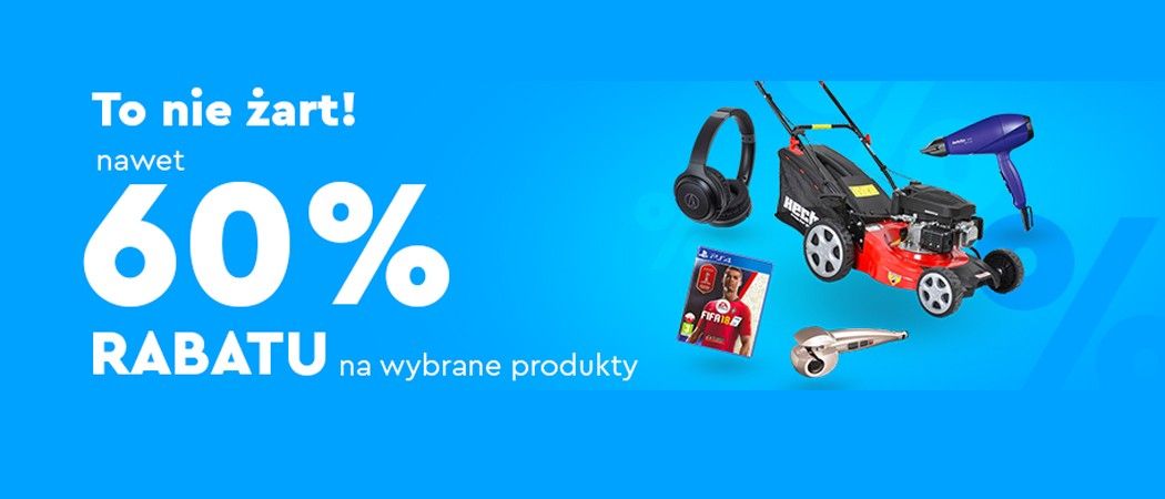 Kup wybrany sprzęt AGD nawet do 60% taniej w promocji Ole Ole!