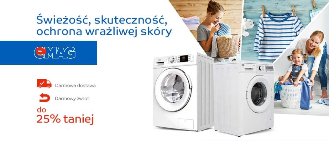 Promocja na pralki STAR-LIGHT - 25% zniżki na każdą pralkę!
