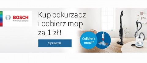 Promocja BOSCH w RTV EURO AGD