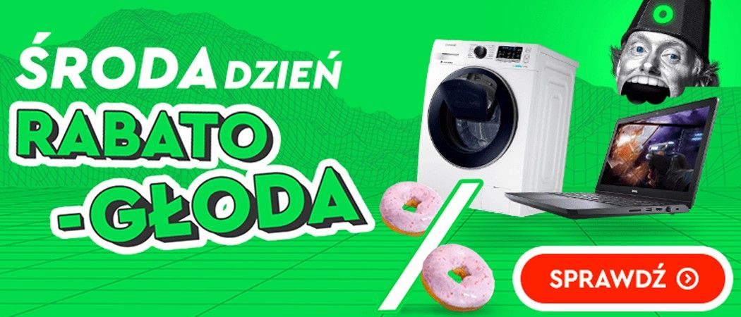 Promocja ŚRODA DZIEŃ RABATO-GŁODA w Ole Ole - kup jeszcze taniej wybrane AGD!
