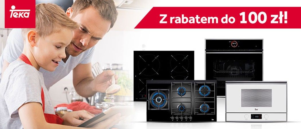 Promocja w sklepach Media Expert - kup sprzęt AGD marki TEKA i odbierz rabat do 100 zł!
