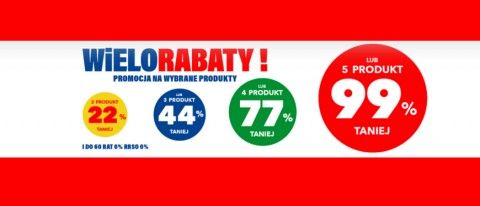 Promocja WIELORABATY w RTV EURO AGD