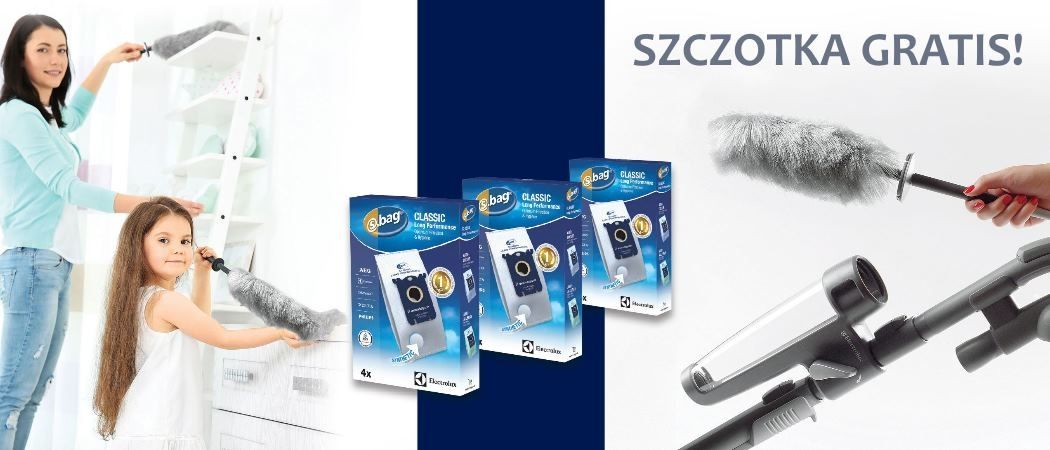 Promocja AGD w eMAG (sklep zamknięty) Promocja na worki do odkurzaczy Electrolux - szczotka gratis! Promocja na worki do odkurzaczy Electrolux - szczotka gratis!