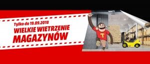 Wietrzenie magazyn&oacute;w w Media Markt!