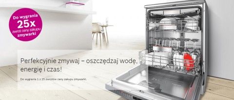 Konkurs na zmywarki BOSCH w RTV EURO AGD