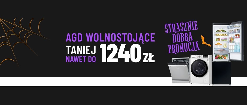 Promocja STRASZNIE DOBRA PROMOCJA w Neo24 - kup wybrane AGD taniej z kodem rabatowym!