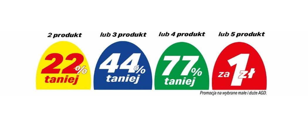 Promocja RTV EURO AGD na AGD - kup wybrane AGD i zyskaj rabat na jeden ze sprzęt&oacute;w lub piąte AGD za 1 zł!